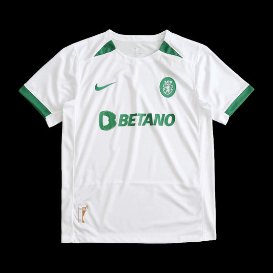 Sporting Away Shirt 24/25 - Men's White Fan Shirt