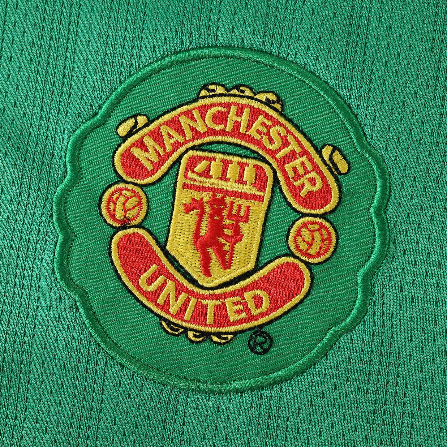 Manchester United Goalkeeper Retro Shirt 2007/08 - Mens Green Fan Shirt