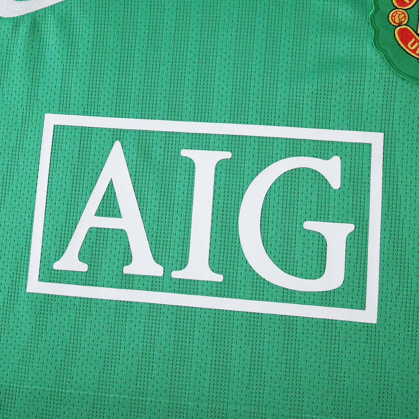 Manchester United Goalkeeper Retro Shirt 2007/08 - Mens Green Fan Shirt