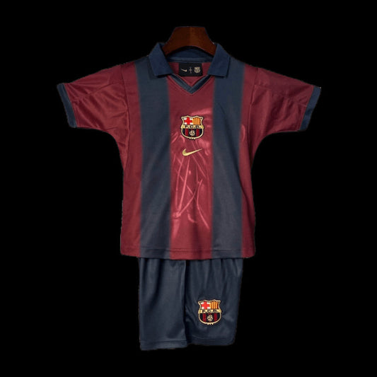 Barcelona TRAVIS SCOTT Home Retro Shirt 2000/01 - Kids Fan Shirt
