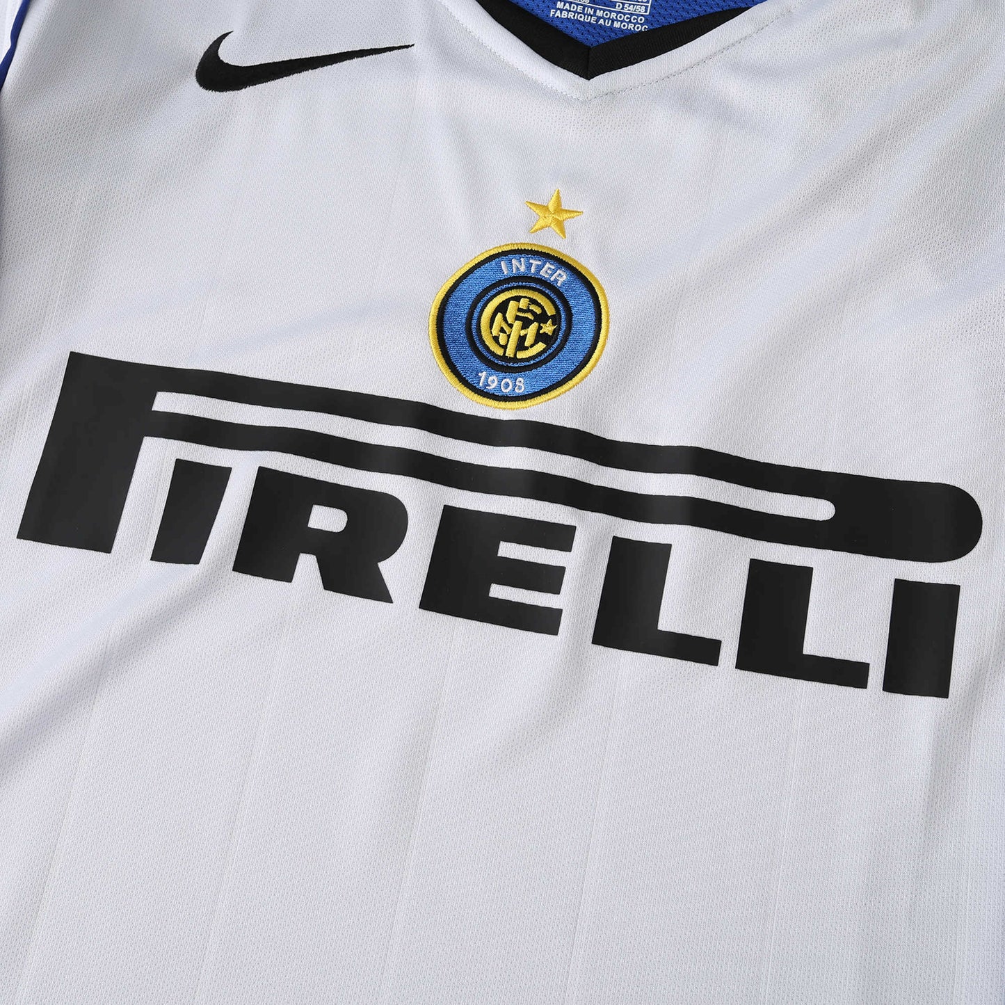 Inter Milan Away Retro Shirt 2004/05 - Men's White Fan Shirt