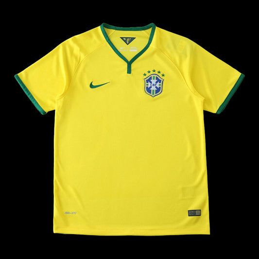 Brazil Home Retro 2014 Shirt - Men's Fan Shirt