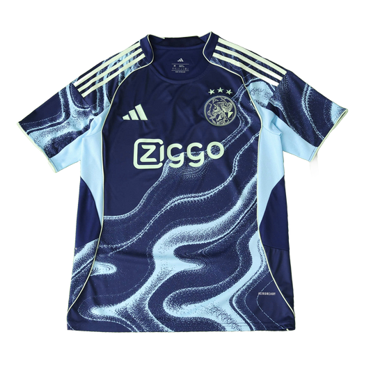 Ajax Away Shirt 25/26 - Men's Fan Blue