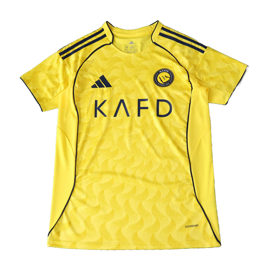 Al-Nassr Home Shirt 25/26 - Men's Fan Yellow
