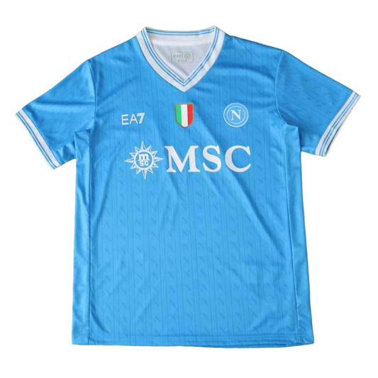 Napoli Home Shirt 25/26 - Men's Fan Blue