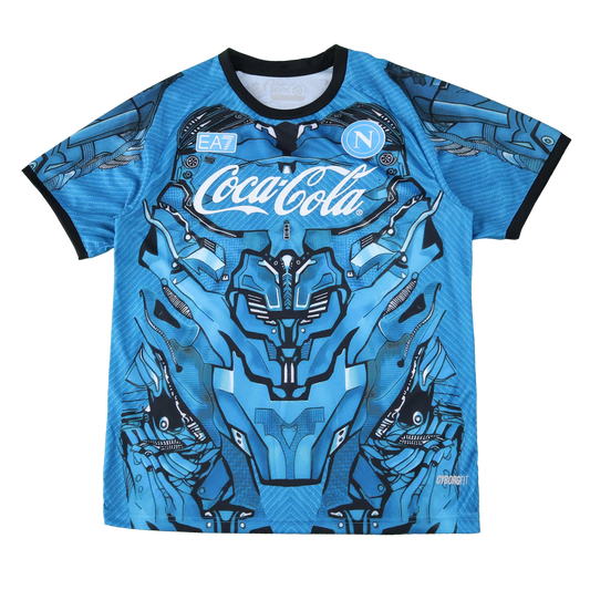 Napoli Training Shirt 2 25/26 - Men's Fan Blue