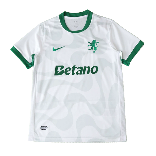 Sporting Away Shirt 25/26 - Men's White Fan Shirt
