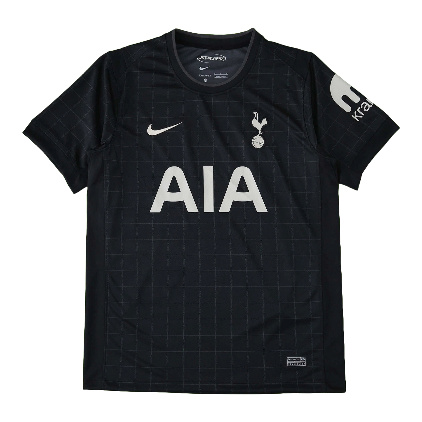 Tottenham Away Shirt 25/26 - Men's Fan Black