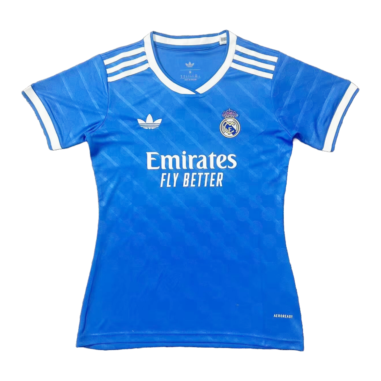 Real Madrid Third Away Shirt 25/26 - Women's Fan Blue
