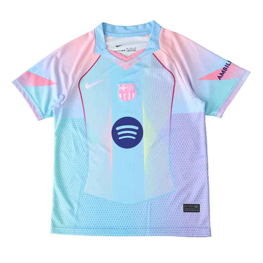 Barcelona Special Edition 25/26 Men's Fan Shirt - Blue Reflective
