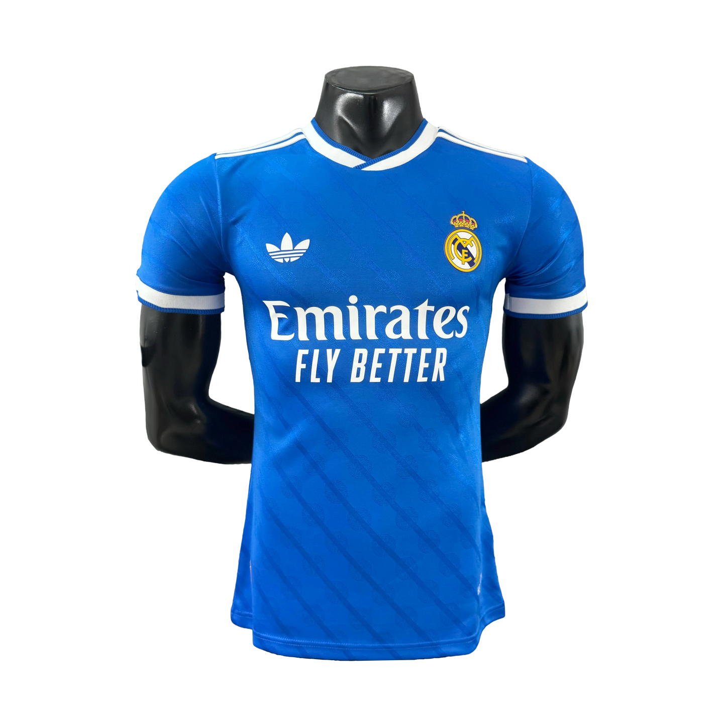 Real Madrid Third Away Shirt 25/26 - Men's Player Blue