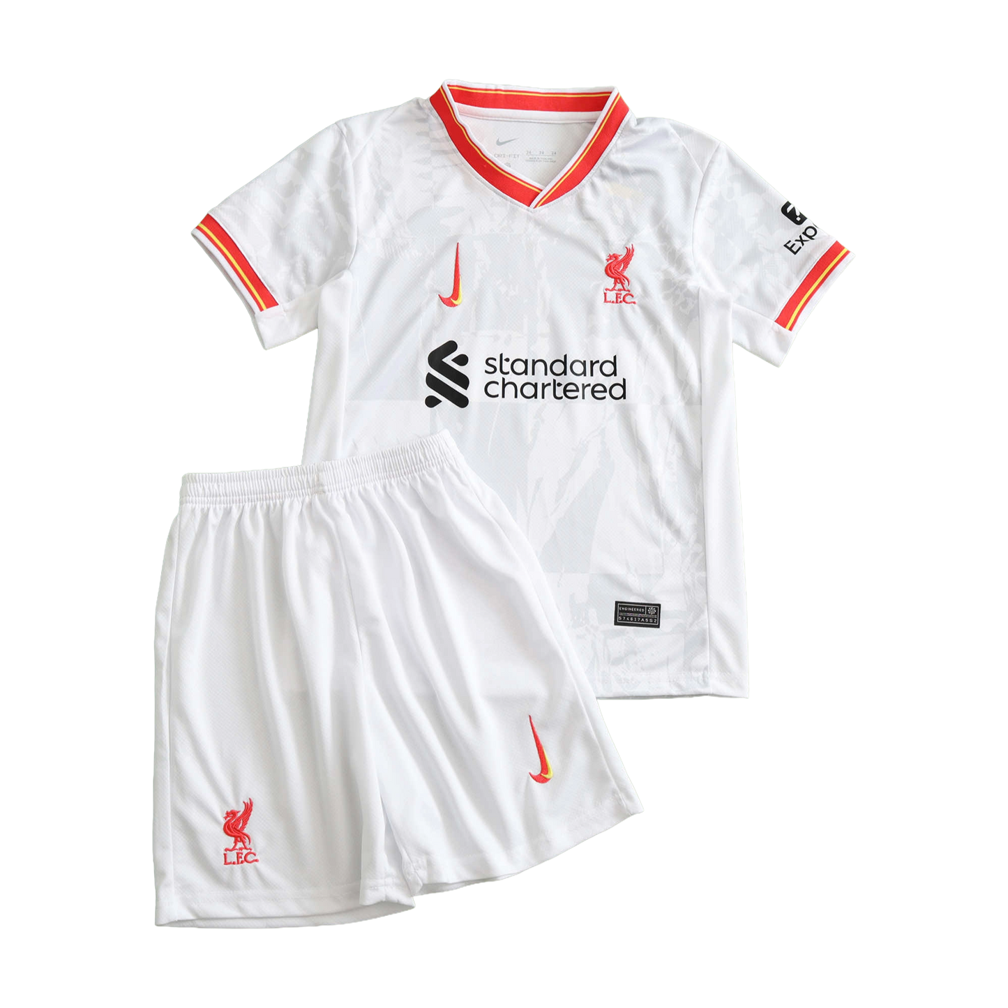 Liverpool Away 2 Shirt 24/25 - Kids Fan Shirt White