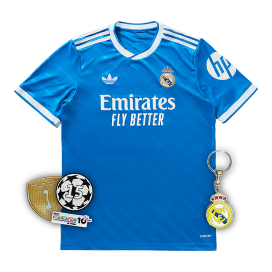 Real Madrid Third Away Shirt 25/26 - Men's Fan