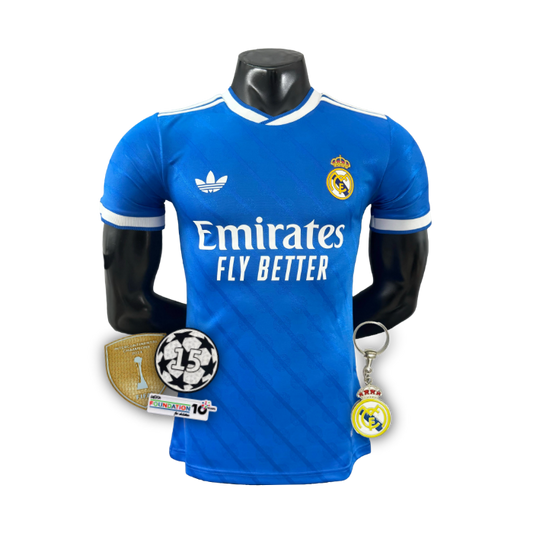Real Madrid Third Away Shirt 25/26 - Men's Player